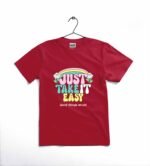 just take it easy printed t shirt | cotton jersey | casual wear | comfortable & stylish | 12 18 months/black